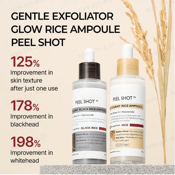 🏆Flash Sale⚡ 50K+ SOLD! Almost Gone-💥🔥Glow Rice Ampoule Duo