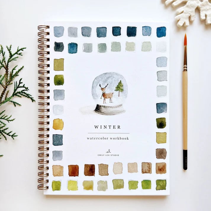 🔥LENTE MEGA UITVERKOOP🖼️Beginnersvriendelijk💕 Aquarel Werkboek
